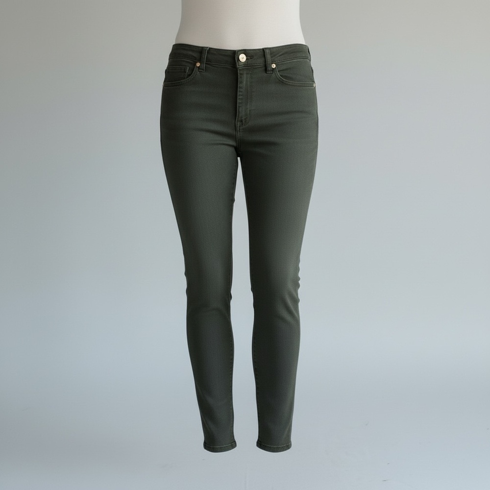 ⭐️Michael Kors Dark Olive Skinny Jeans